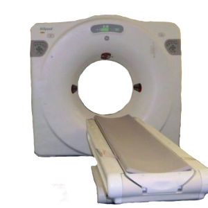 GE Hi Speed FXI CT-Scanner